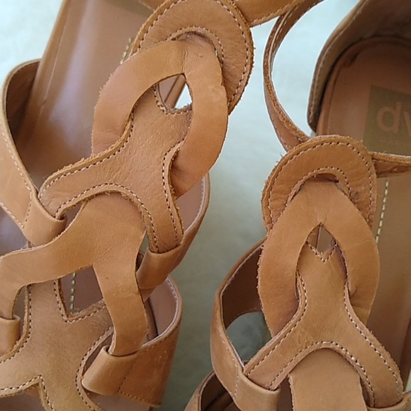 Dolce Vita cork & straw wedge sandal - Picture 3 of 12